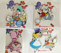 Alice Mad Hatter Rabbit Cheshire Disney Land Paris Dlrp Dlp 2023 4 Pins Set