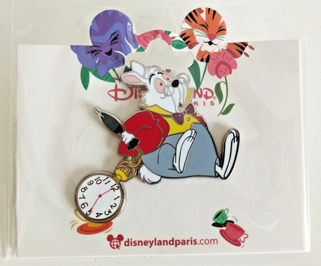 Alice Mad Hatter Rabbit Cheshire Disney Land Paris Dlrp Dlp 2023 4 Pins Set