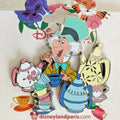 Alice Mad Hatter serving tea teapots Disney Land Paris Dlrp Dlp 2023 Jumbo Pin