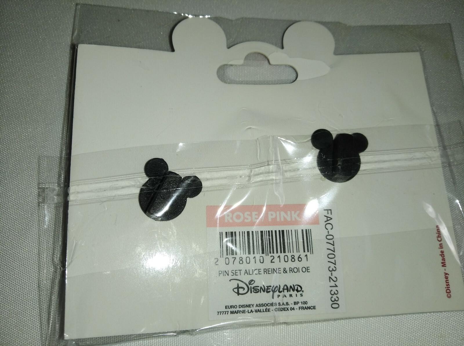 Alice's King and Queen of Heart and Bird Disney Land Paris Dlp April 2022 2 Pins