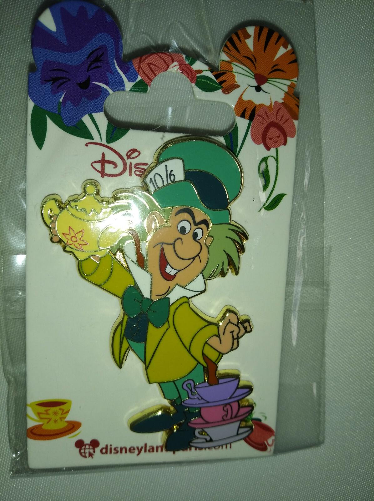Alice's Mad Hatter serving tea in his shirt Disney Land Paris Dlp April 2022 Pin