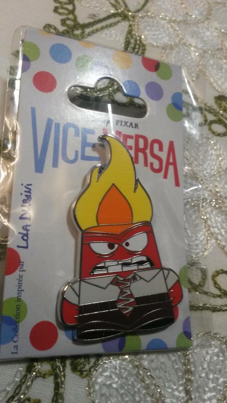 Anger Lola Dubini Inside Out Series Disney Paris Dlrp Dlp 2018 New December pin