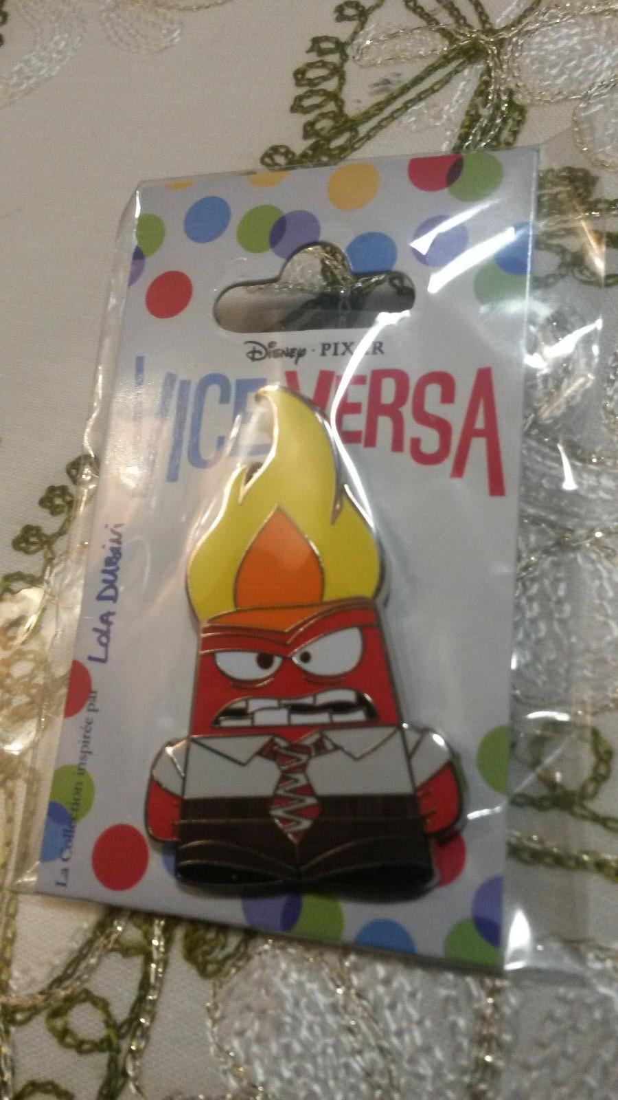 Anger Lola Dubini Inside Out Series Disney Paris Dlrp Dlp 2018 New December pin