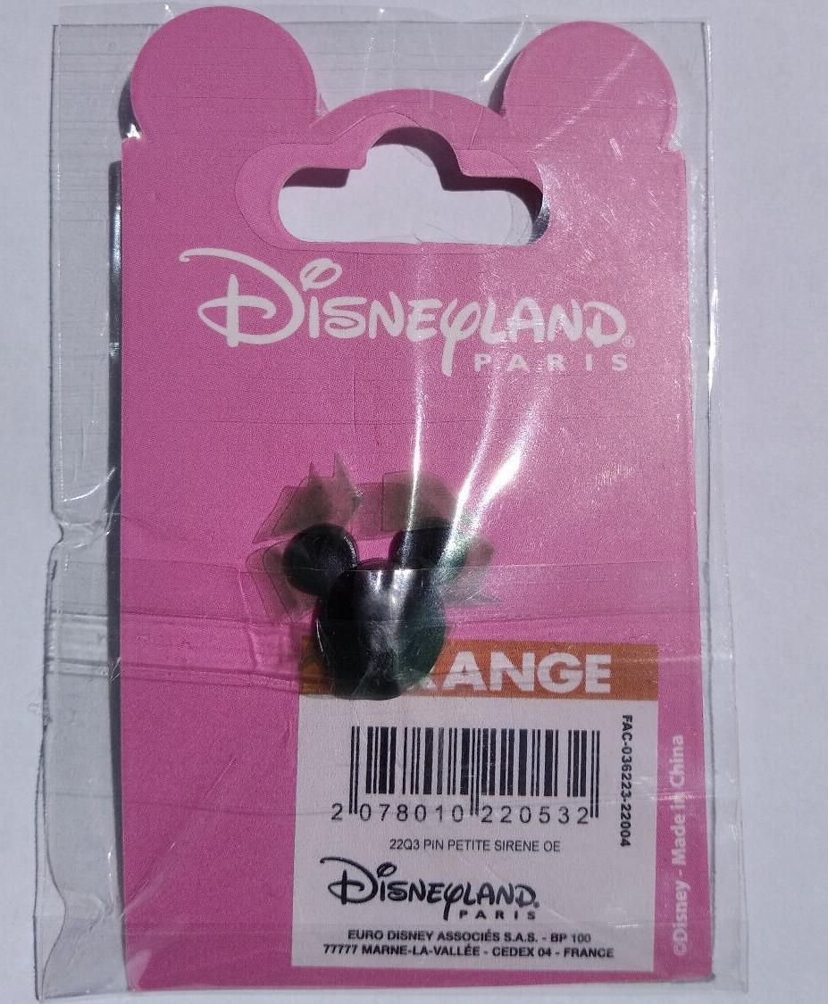 Ariel and Flounder Princess (The little mermaid) Disney Land Paris Dlp 2022 Pin