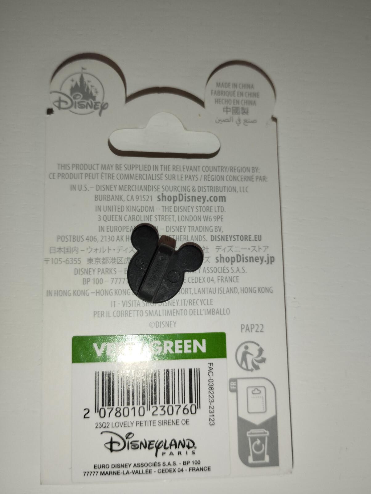 Ariel Chibi Lovely Princess Disney Land Paris Dlp July 2023 Pin