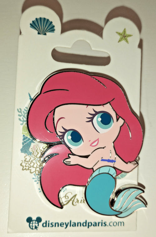 Ariel Chibi Lovely Princess Disney Land Paris Dlp July 2023 Pin