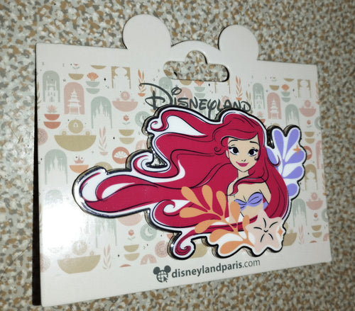 Ariel Starfish Floral Princess Little Mermaid Disney L Paris Dlp 2024 Jumbo Pin