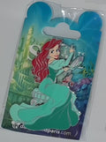 Ariel the little Mermaid combing hair fork Sebastian Disney L Paris Dlp 2022 Pin