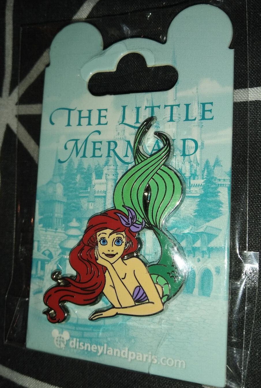 Ariel The Little Mermaid Flounder Sebastian Dlp Disney Land Paris 4 Pins