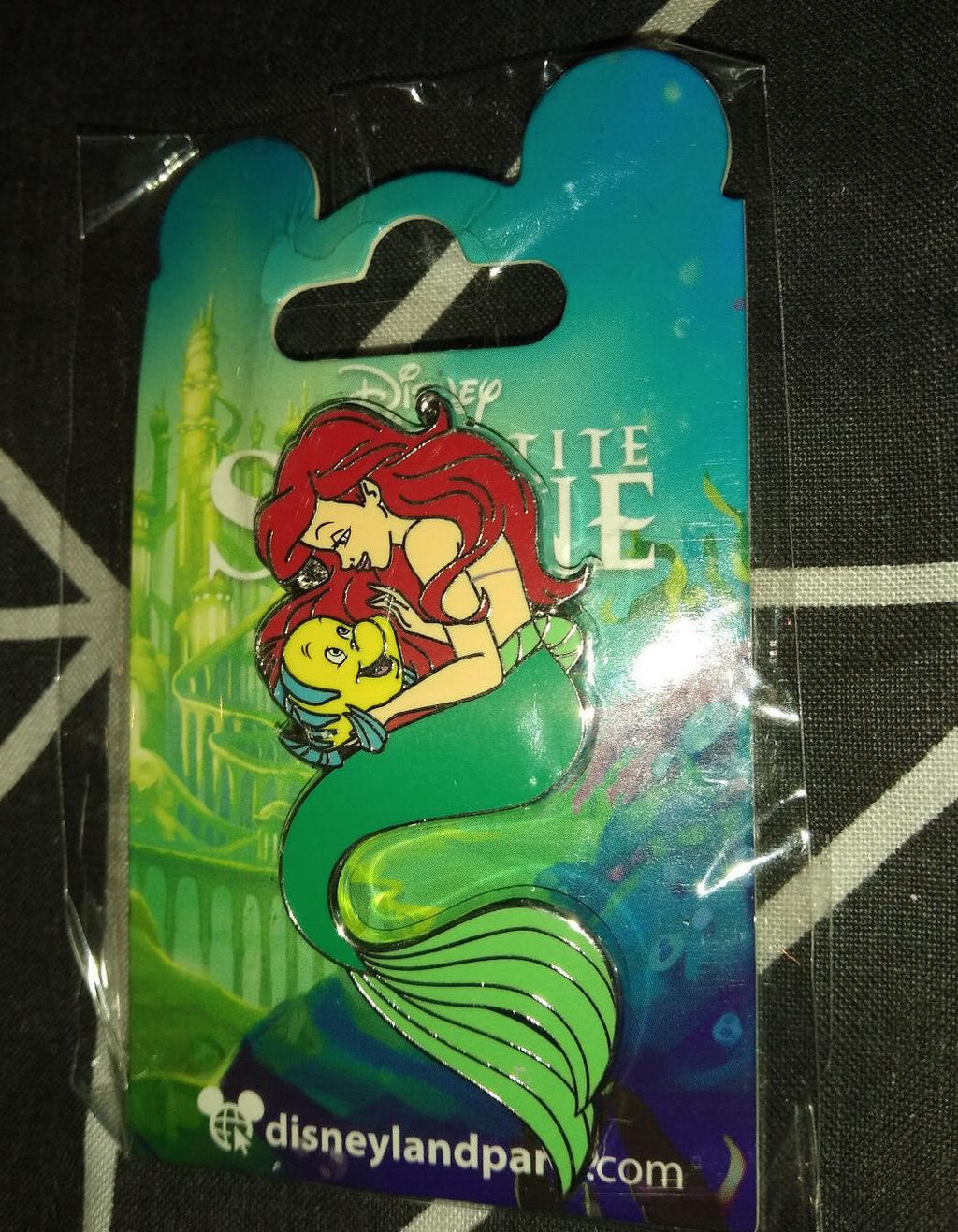 Ariel The Little Mermaid Flounder Sebastian Dlp Disney Land Paris 4 Pins