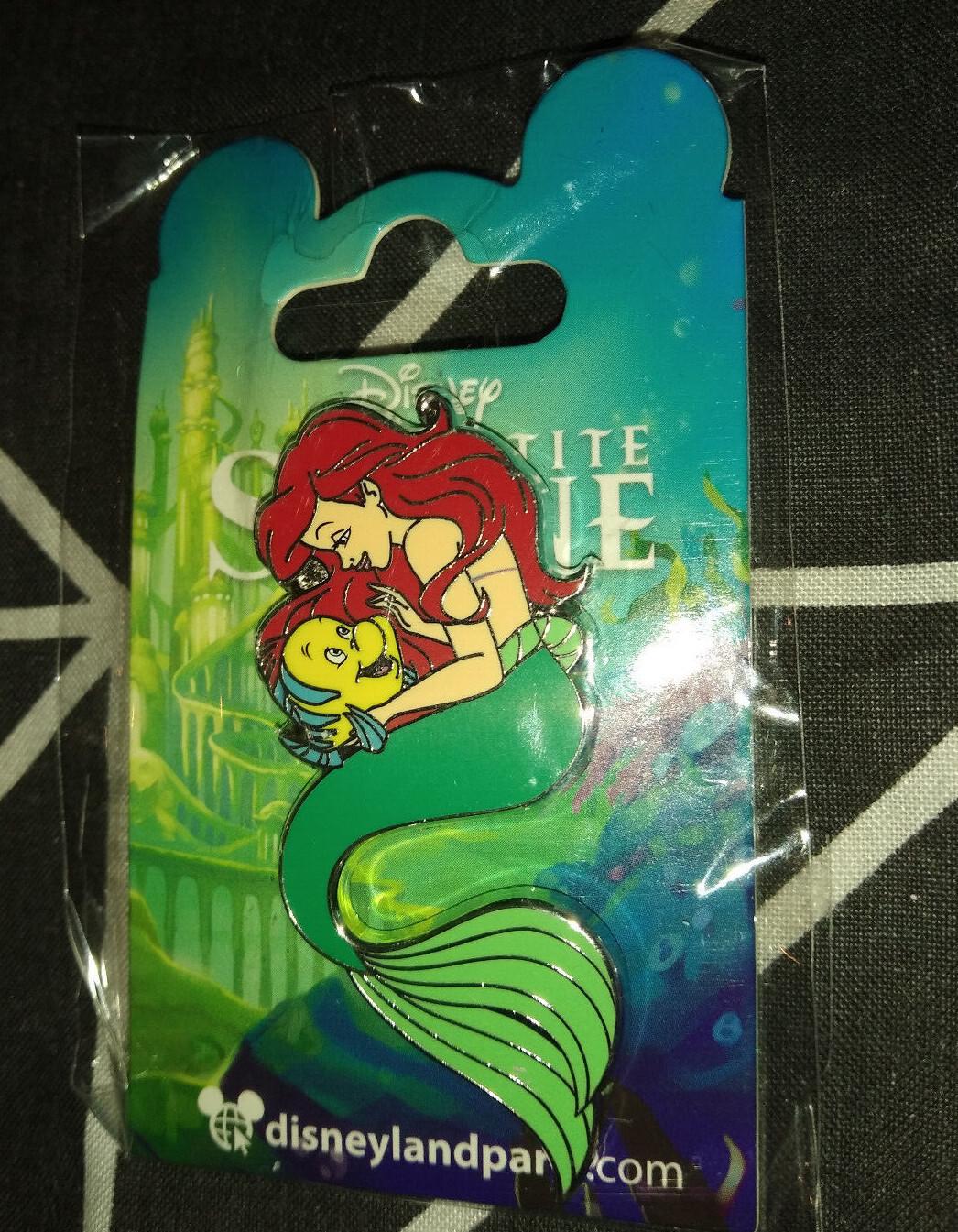 Ariel The Little Mermaid Flounder Sebastian Dlp Disney Land Paris 4 Pins
