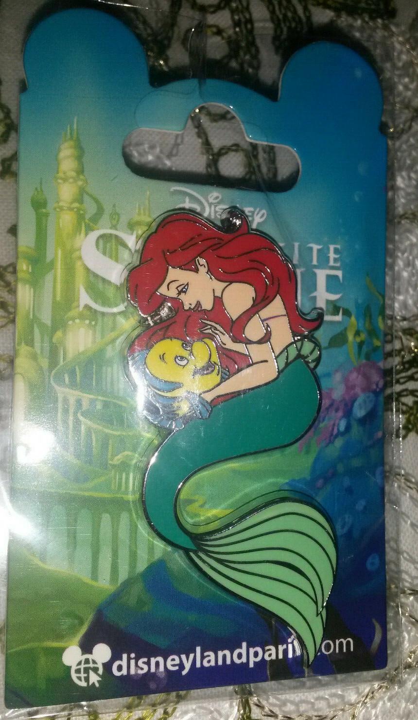 Ariel The Little Mermaid Holding Flounder Disney Land Paris Dlrp Dlp 02 2020 Pin