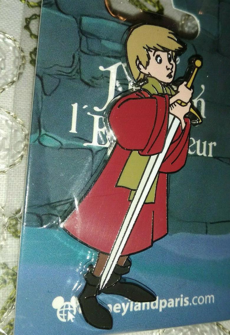 Arthur Mim Merlin Archimedes Sword in the Stone Disney Paris Dlrp Dlp 2022 4 Pin