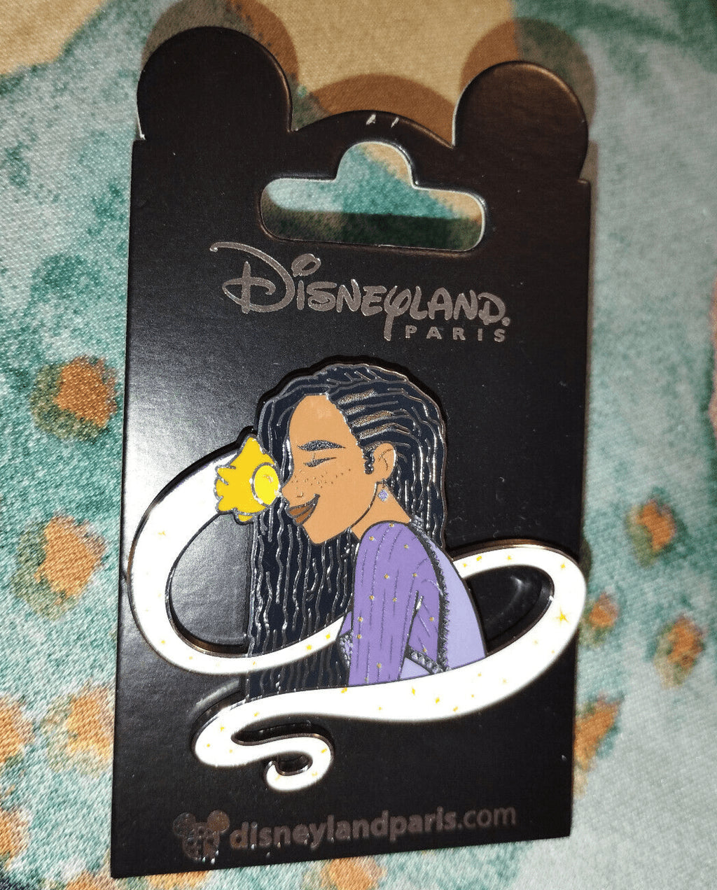 Asha and Star Wish Disney Land Paris Dlp Dlrp November 2023 Glitter Pin
