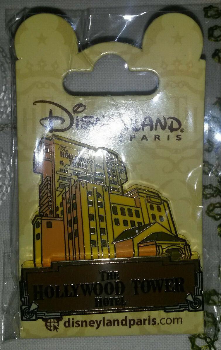 Attraction Hollywood Tower Hotel Series Disney Paris Dlrp Dlp February 2020 pin