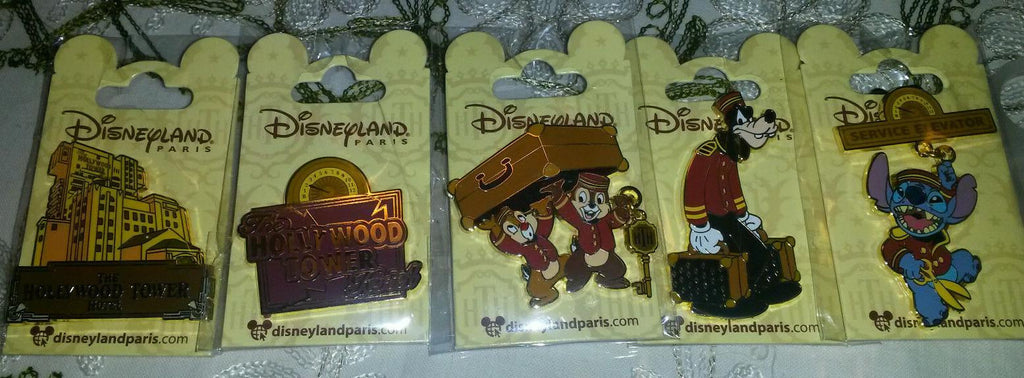 Attraction Hollywood Tower Hotel Series Disney Paris Dlrp Dlp February 2020 pin