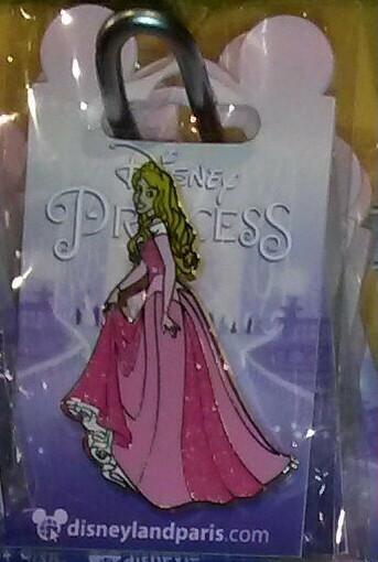 Aurora Princess Series Ball Gown Disney Paris Dlrp Dlp 2015 glitter Pin Sold Out