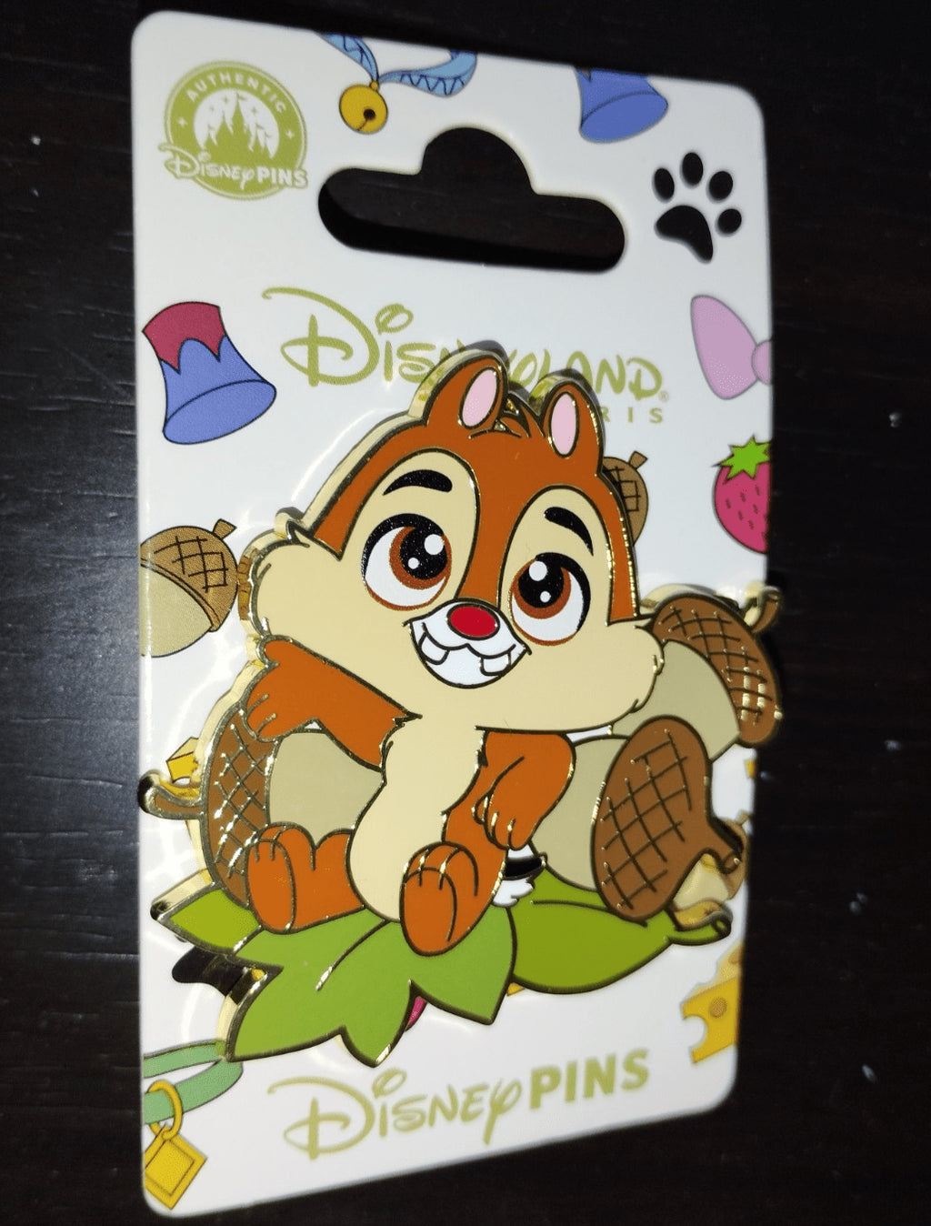 Baby Dale Leaning on Acorns Naive Series Disney Land Paris Dlp May 2025 Pin