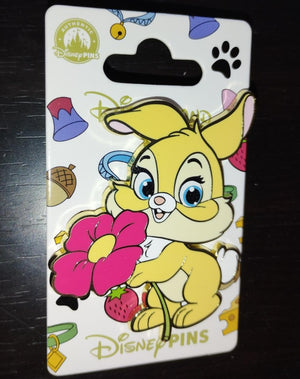 Baby Miss Bunny Smelling Flower Naive Series Disney Land Paris Dlp May 2025 Pin