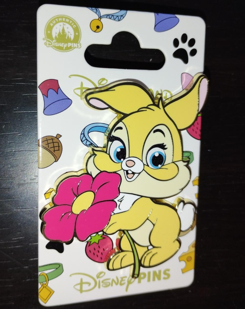 Baby Miss Bunny Smelling Flower Naive Series Disney Land Paris Dlp May 2025 Pin