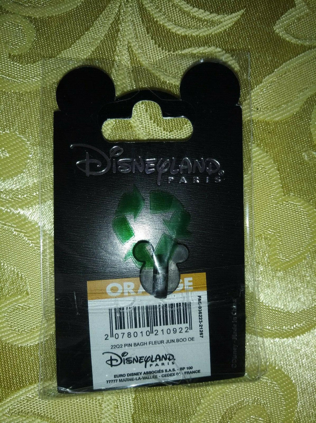 Bagheera Green Shrubs Flower Series Disney Land Paris Dlrp Dlp Fev 2022 Pin