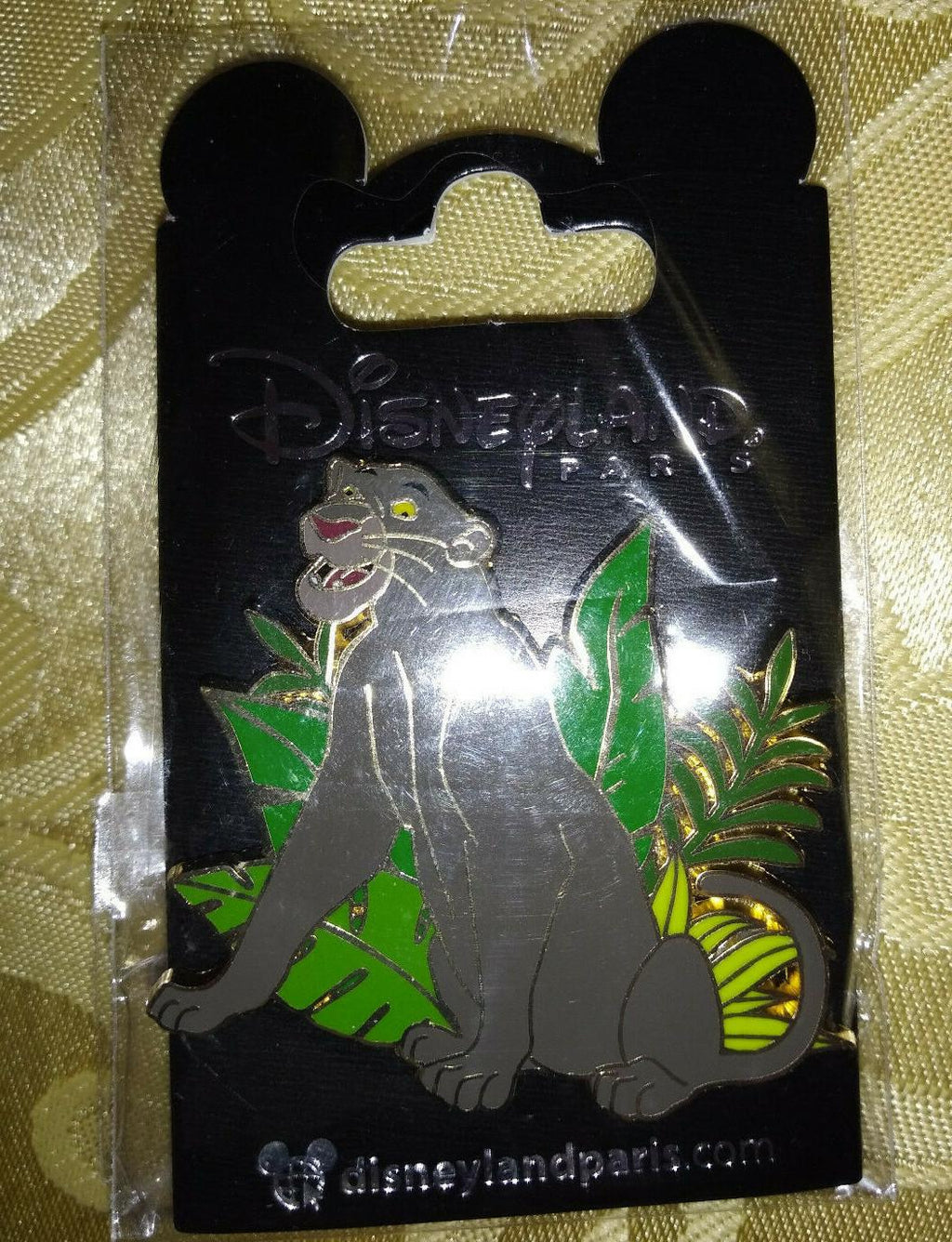Bagheera Green Shrubs Flower Series Disney Land Paris Dlrp Dlp Fev 2022 Pin