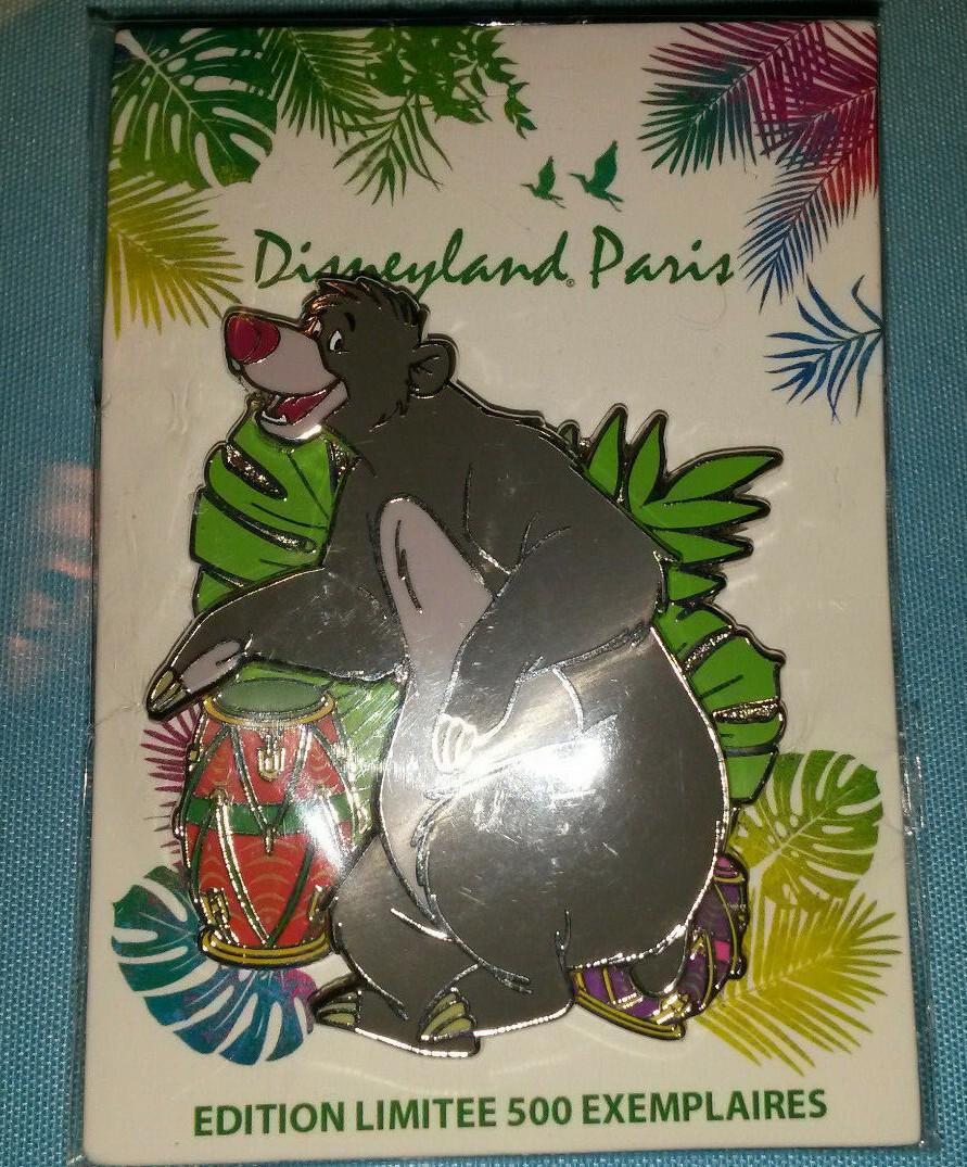 Baloo Bear Jungle Series Limited Edition LE 500 Disney Land Paris Dlp 2021 Pin