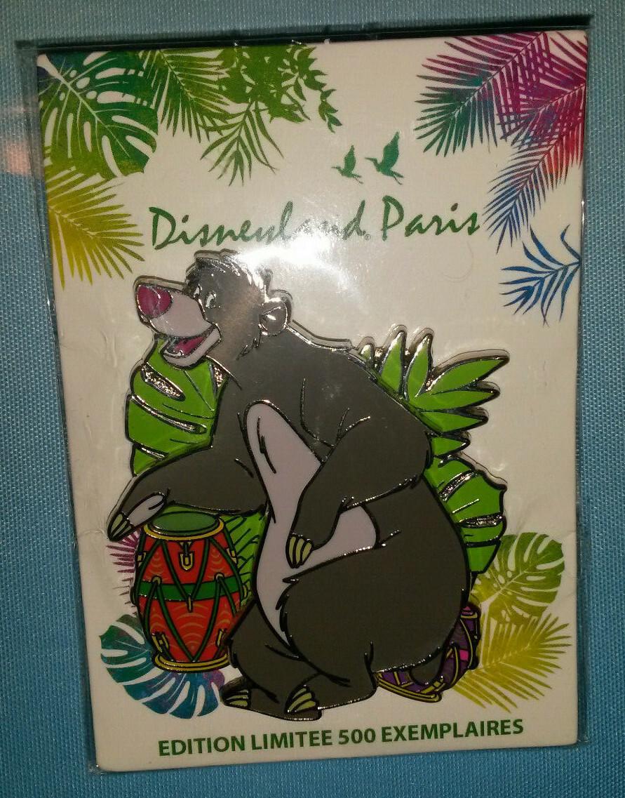 Baloo Bear Jungle Series Limited Edition LE 500 Disney Land Paris Dlp 2021 Pin