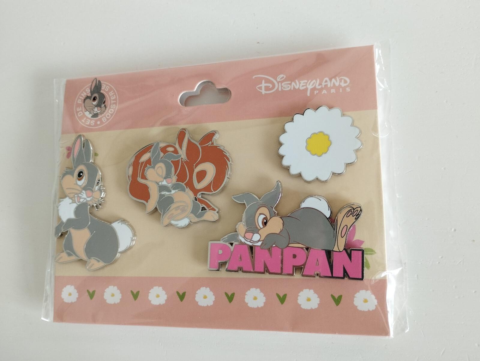 Bambi Thumper Disney Land Paris Dlrp Dlp LE 3000 2022 Boster Set 4 Pins