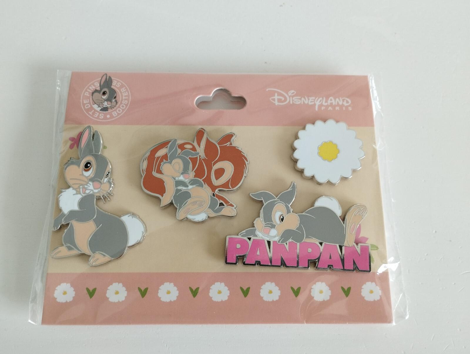 Bambi Thumper Disney Land Paris Dlrp Dlp LE 3000 2022 Boster Set 4 Pins