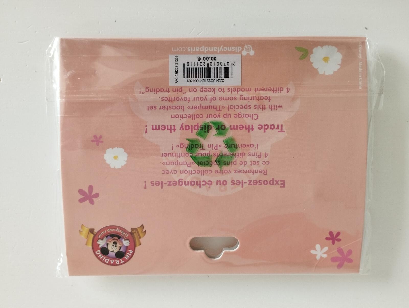 Bambi Thumper Disney Land Paris Dlrp Dlp LE 3000 2022 Boster Set 4 Pins