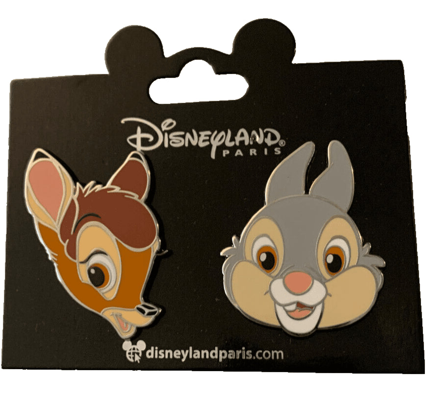 Bambi Thumper Heads Disney Land Paris Dlrp Dlp Oct 2024 2 Pins