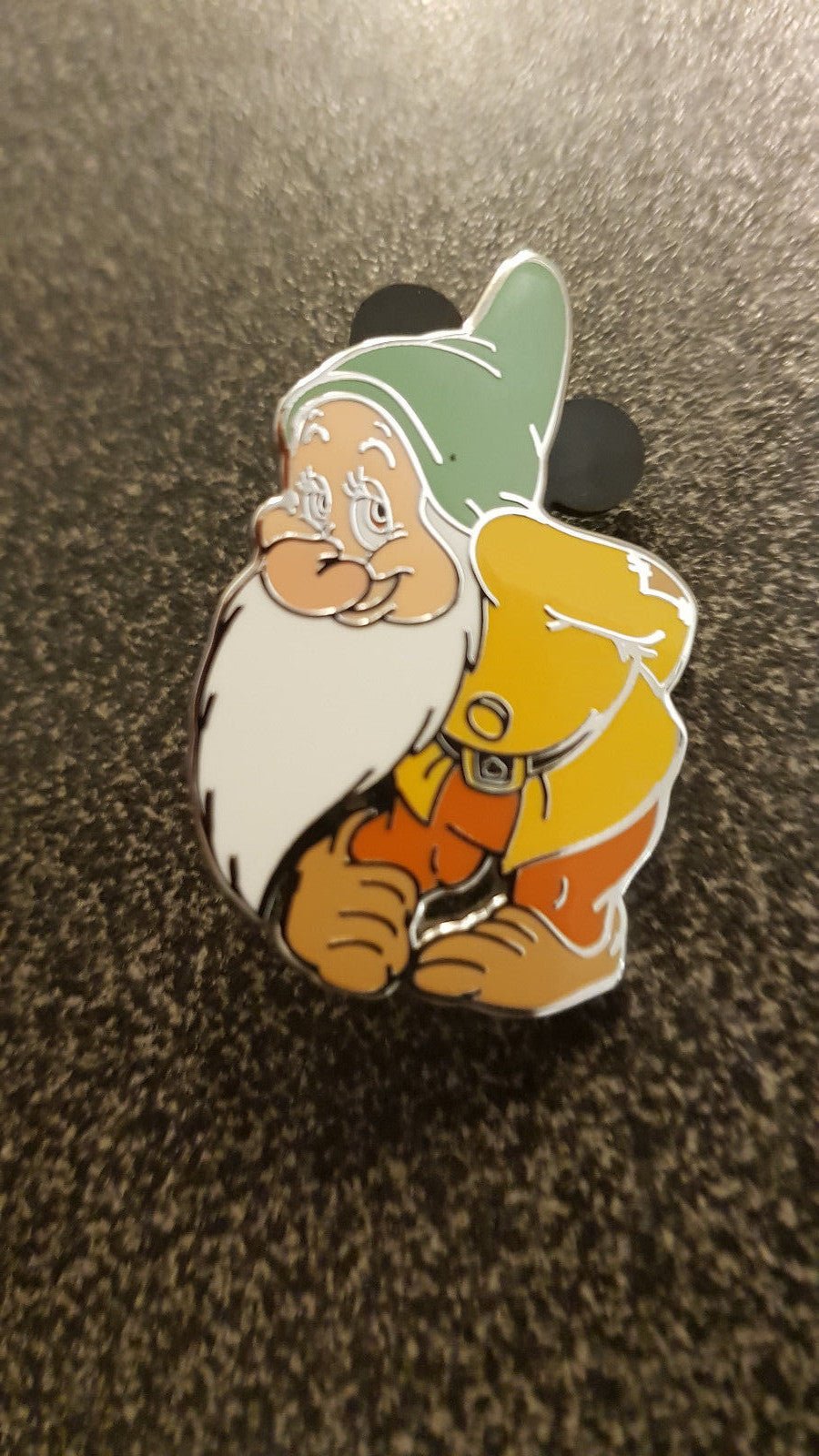 Bashful Dwarf (Snow White) Cast Lanyard Series Disney Paris Dlp October 2017 pin