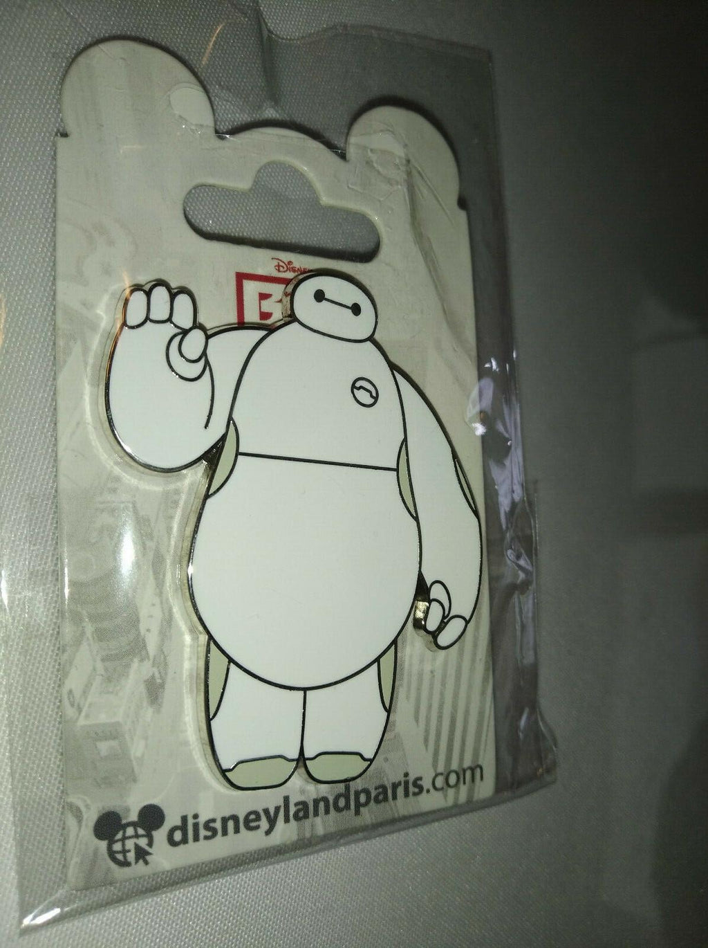 Baymax Big Hero 6 robot Pixar Disney Land Paris Dlrp Dlp 2015 pin