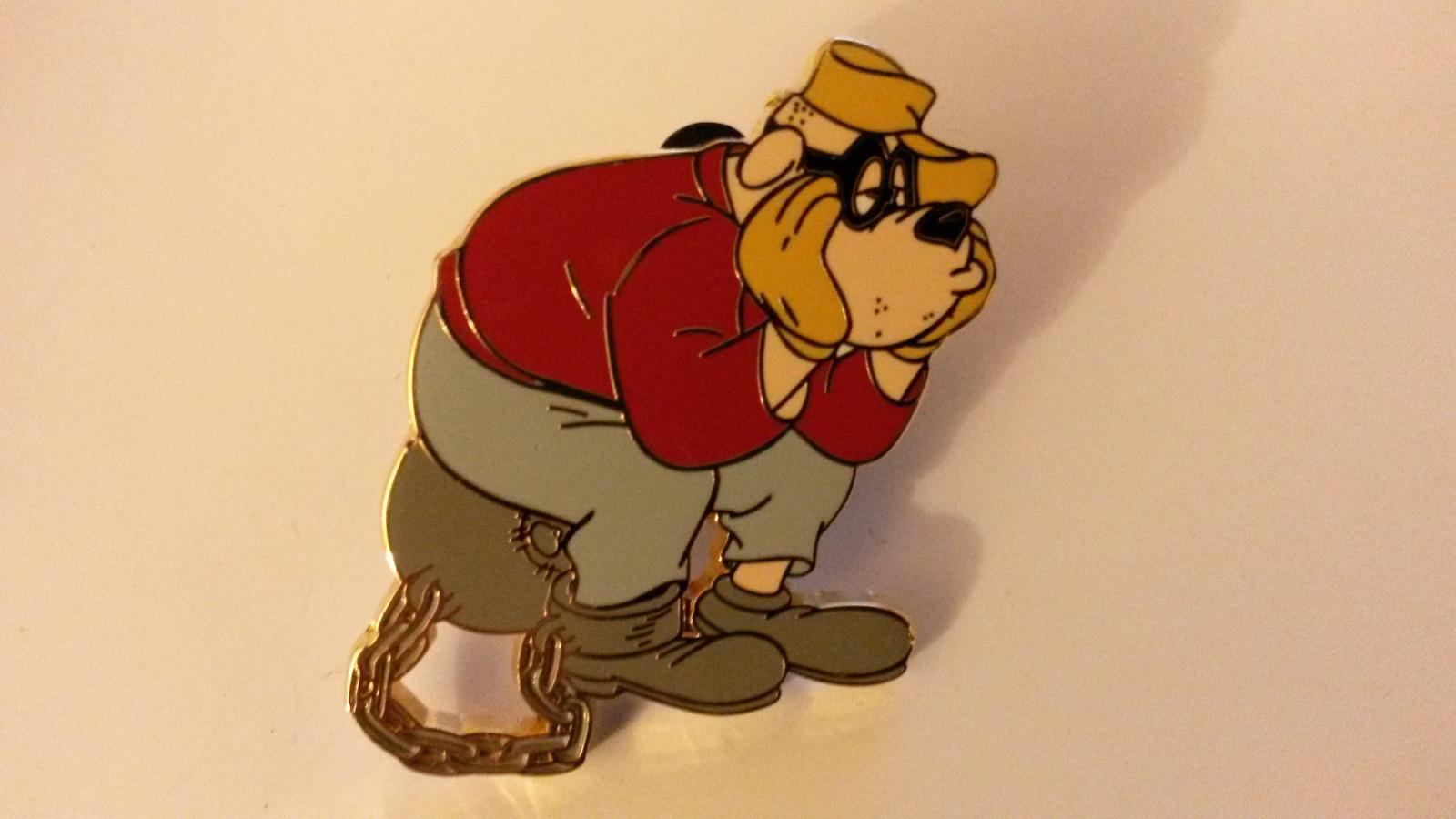 Beagle Boy on Ball Chain Prison Disney Paris Cast Lanyard Series 5 Dlrp 2011 pin