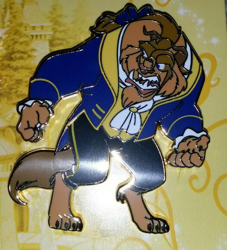 Beast angry Only Beauty and the Beast Set Disney Land Paris Dlrp Dlp 2017 Pin