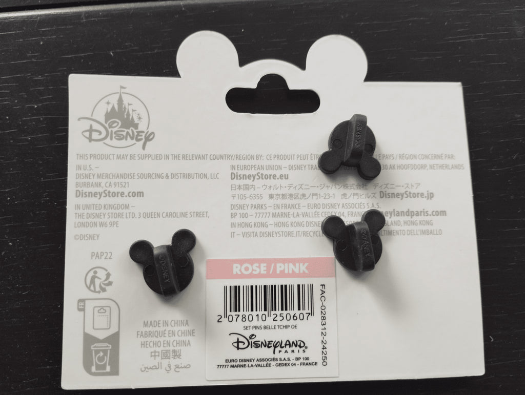 Belle and Chip Cute Princess and Sidekicks Set Disney L Paris Dlp Feb 2025 Pin