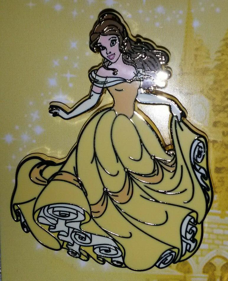 Belle Jar Babette Beauty and the Beast 4 Pins Set Disney Land Paris Dlrp Dlp