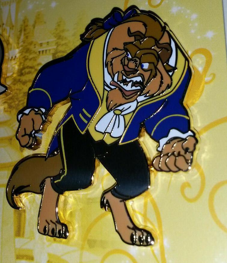 Belle Jar Babette Beauty and the Beast 4 Pins Set Disney Land Paris Dlrp Dlp
