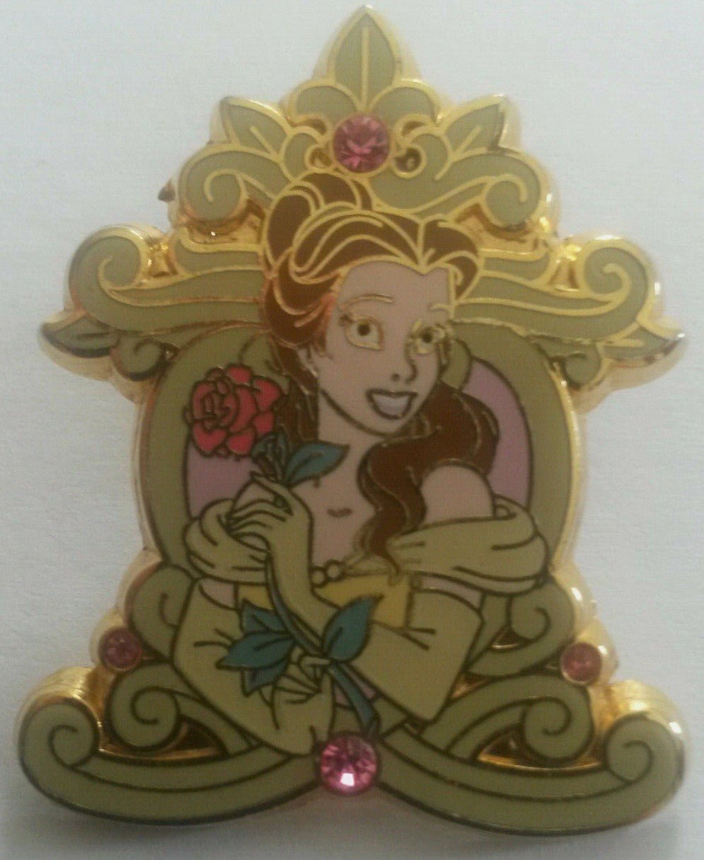 Belle Princess Baroque Frame Beauty and the Beast Disney Land Paris Dlrp Dlp Pin