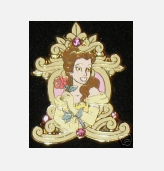 Belle Princess Baroque Frame Beauty and the Beast Disney Land Paris Dlrp Dlp Pin