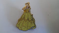 Belle Princess Glitter Gawn smelling Rose Disney Land Paris Dlrp Dlp 2003 Pin