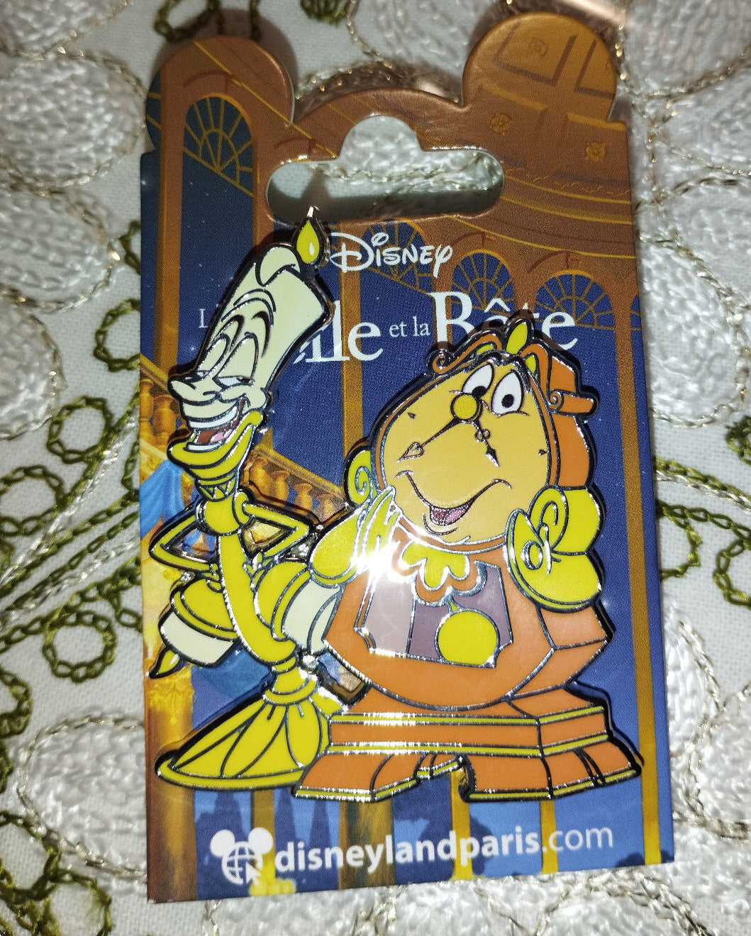Big Ben Lumiere Proud pose Beauty & the Beast Disney L Paris Dlp Dec 2023 Pin