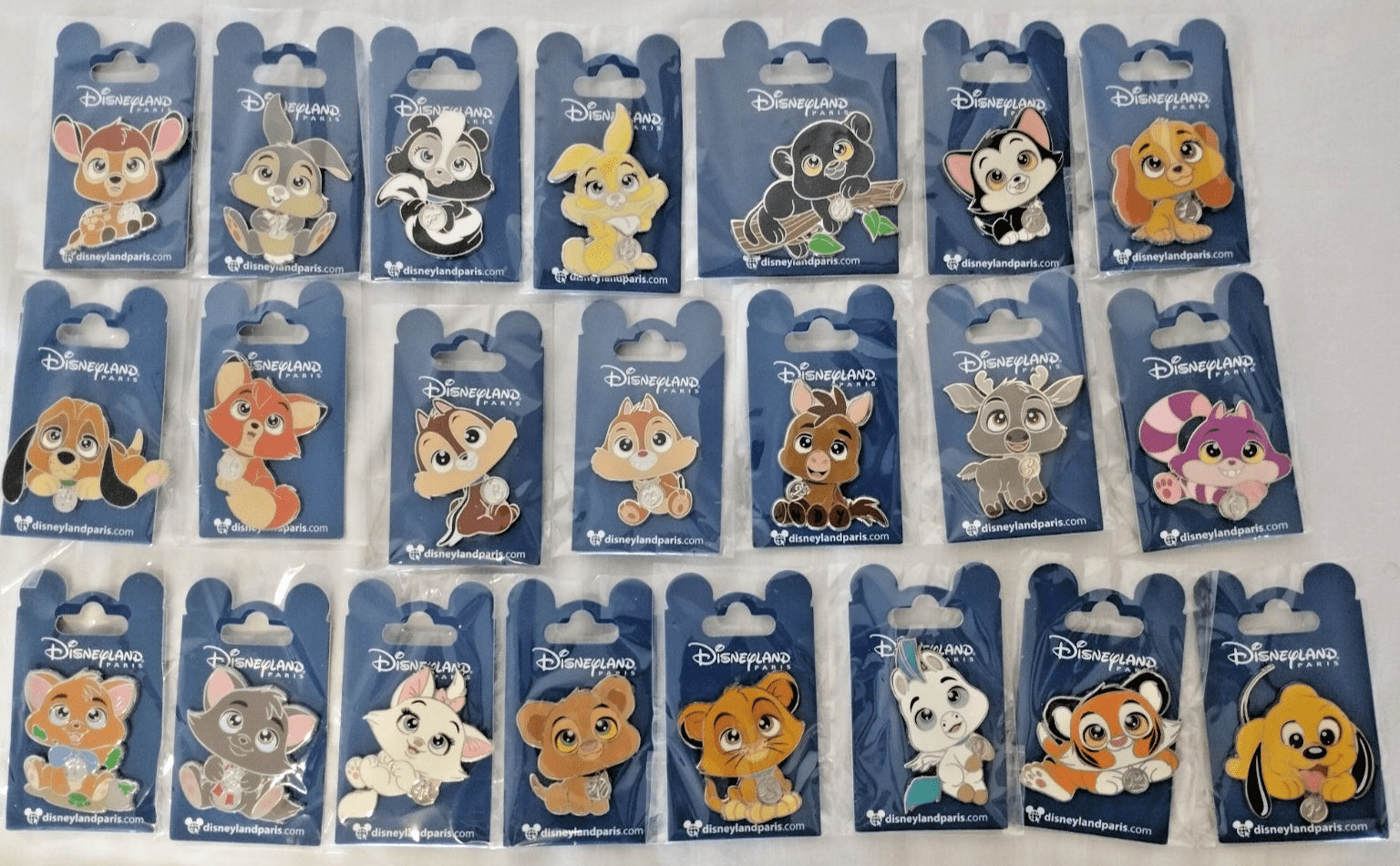 Big Head 2018 Mini Child Cute Series Figaro Cat Disney Land Paris Dlrp Dlp Pin