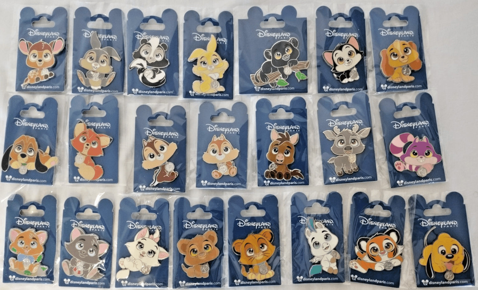 Big Head Mini Child Cute Series Miss Bunny Bambi Disney Paris Dlrp Dlp 2021 Pin