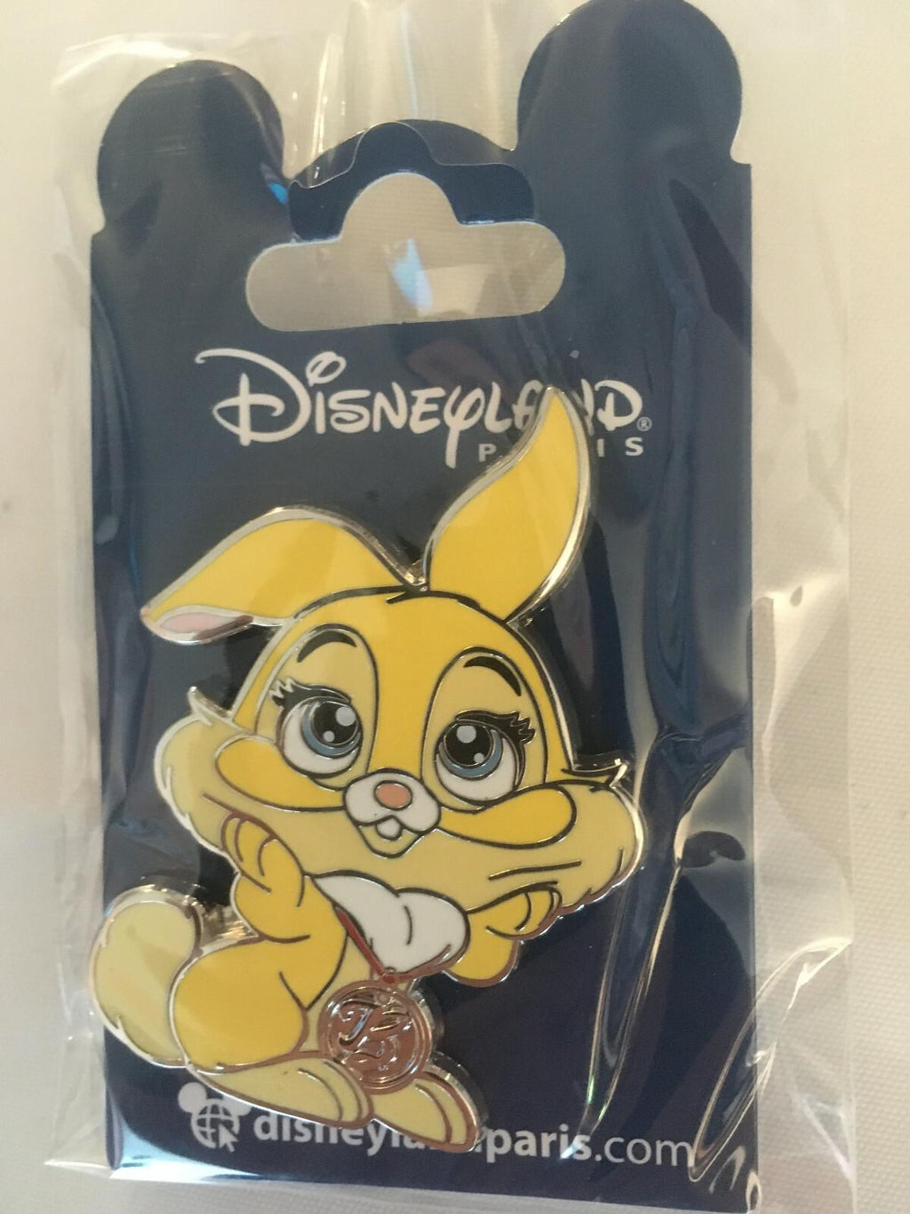 Big Head Mini Child Cute Series Miss Bunny Bambi Disney Paris Dlrp Dlp 2021 Pin