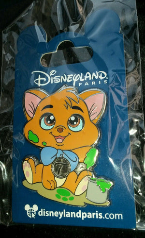 ビッグヘッド ミニチャイルド キュートシリーズ トゥールーズ おしゃれキャット ディズニー パリ DLP 2021 ピン