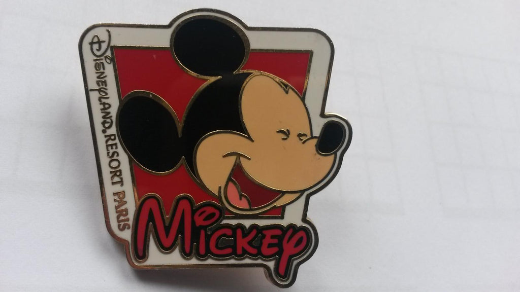 Big Head Series Mickey Mouse laughing Disney Land Paris Dlrp Dlp 2007 Pin