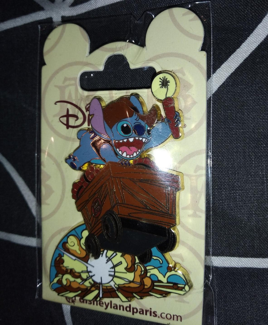 Big Thunder Mountain Chip & Dale Stitch Goofy Dlp Disney Paris 2021 4 Pins Set