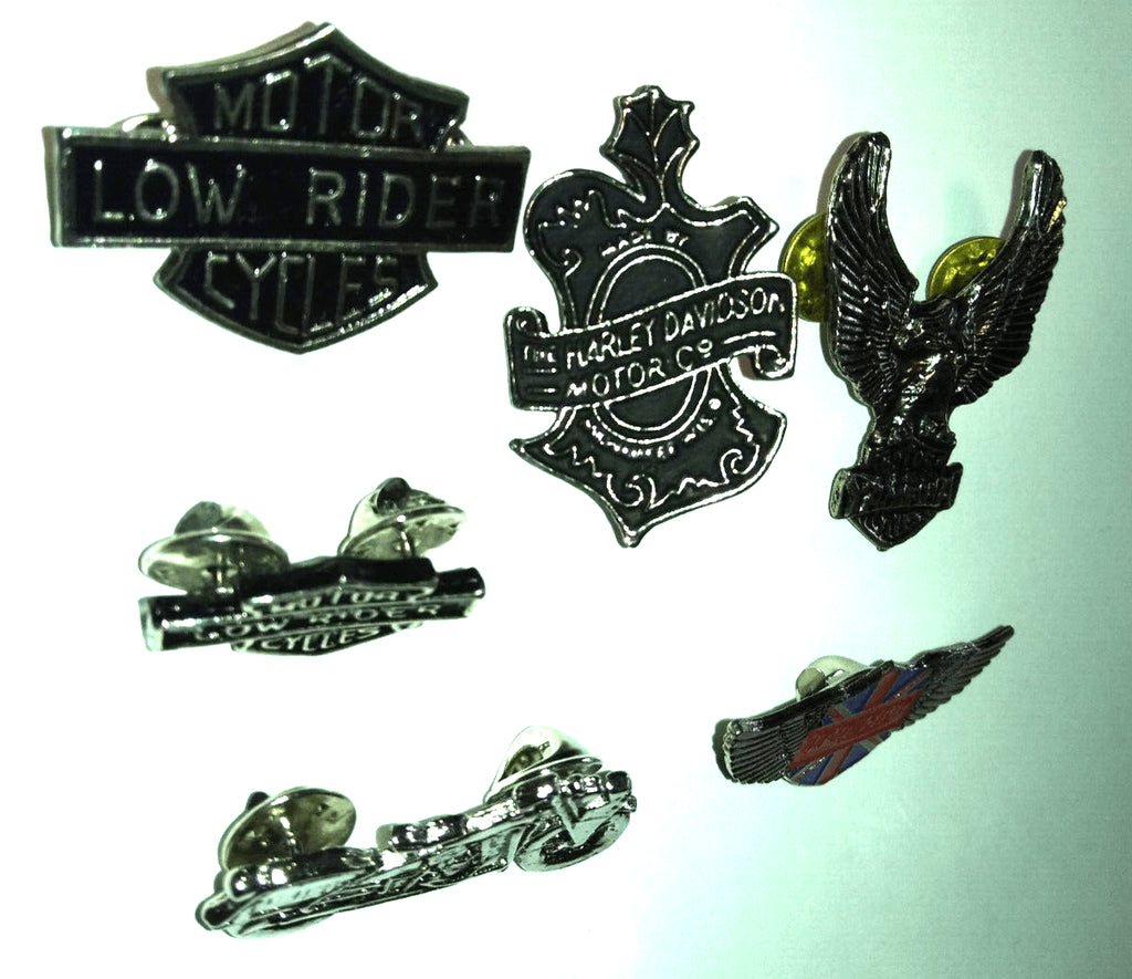 Bikes Motorcycles 6 Pins ( Harley , Triumph , Yamaha ) Union Jack flag pin pin's